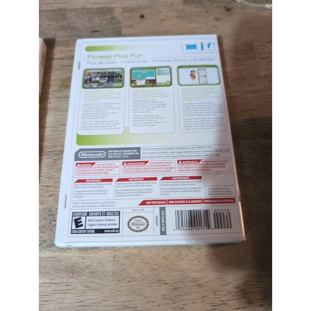 Gold's Gym Cardio Workout Nintendo Wii Brand New Factory‎ Sealed & Wii Fit
